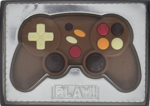 Bild zeigt Game Controller aus Schokolade