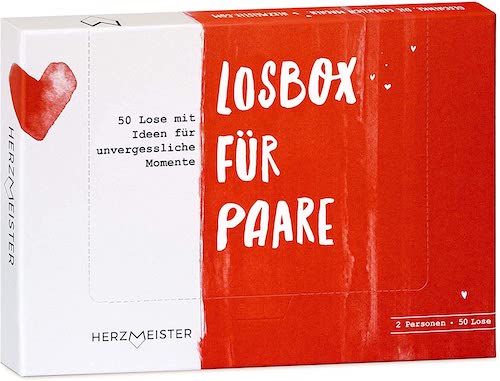Losbox für Paare Nikolausgeschenk