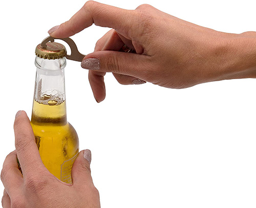 Flaschenoeffner in Form von Kupplungsschluessel