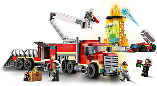 Lego City Feuerwehr Einsatzzentrale