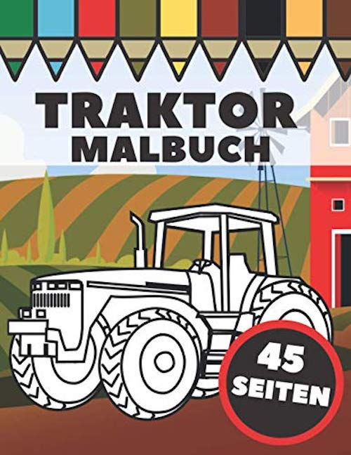 Traktor Malbuch