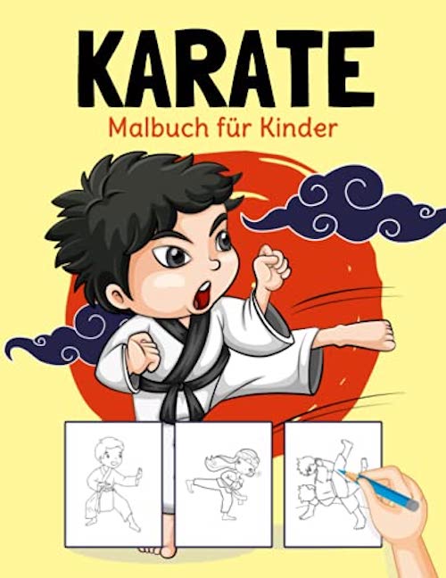 Karate Malbuch