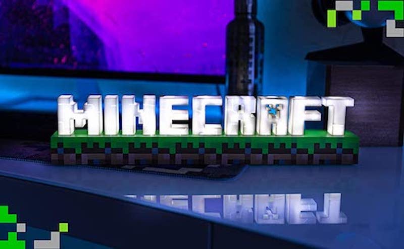 Minecraft Logo Licht 1