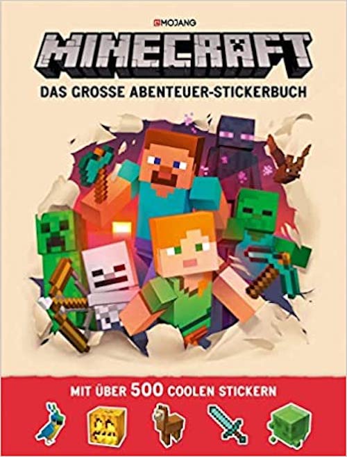 Minecraft Stickerbuch