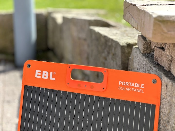 EBL Solarpanel mit Magnetverschluss