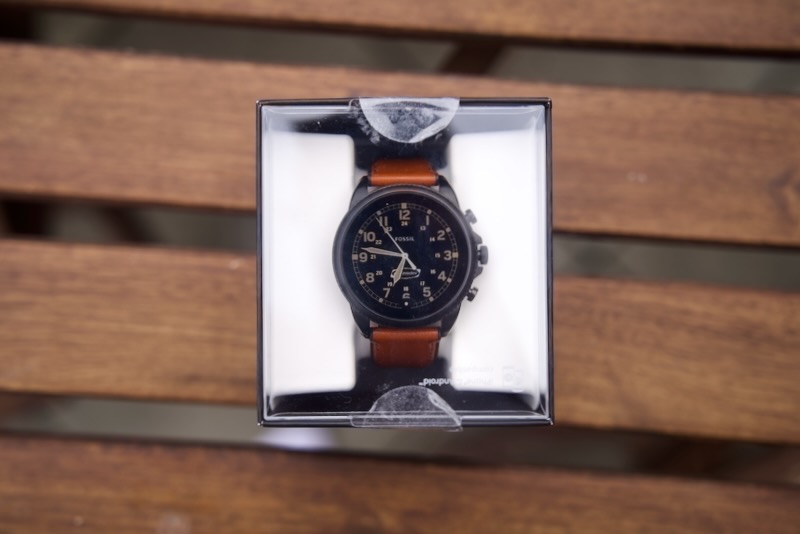 Verpackung der Fossil Watch Gen 6