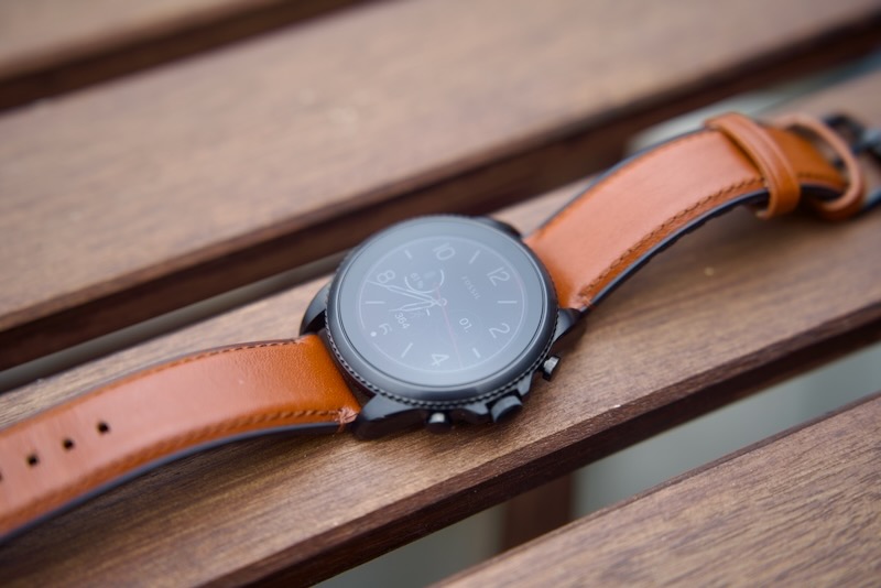 Watchface einer Smartwatch von Fossil