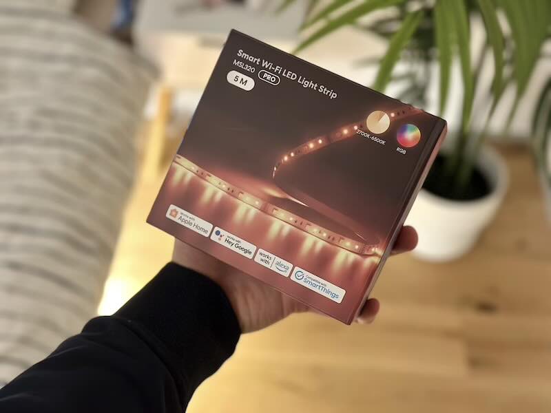 originalverpackung led strip von meross