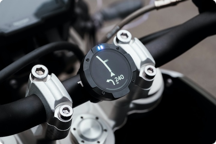 Motorrad Gadget fuer Navigation