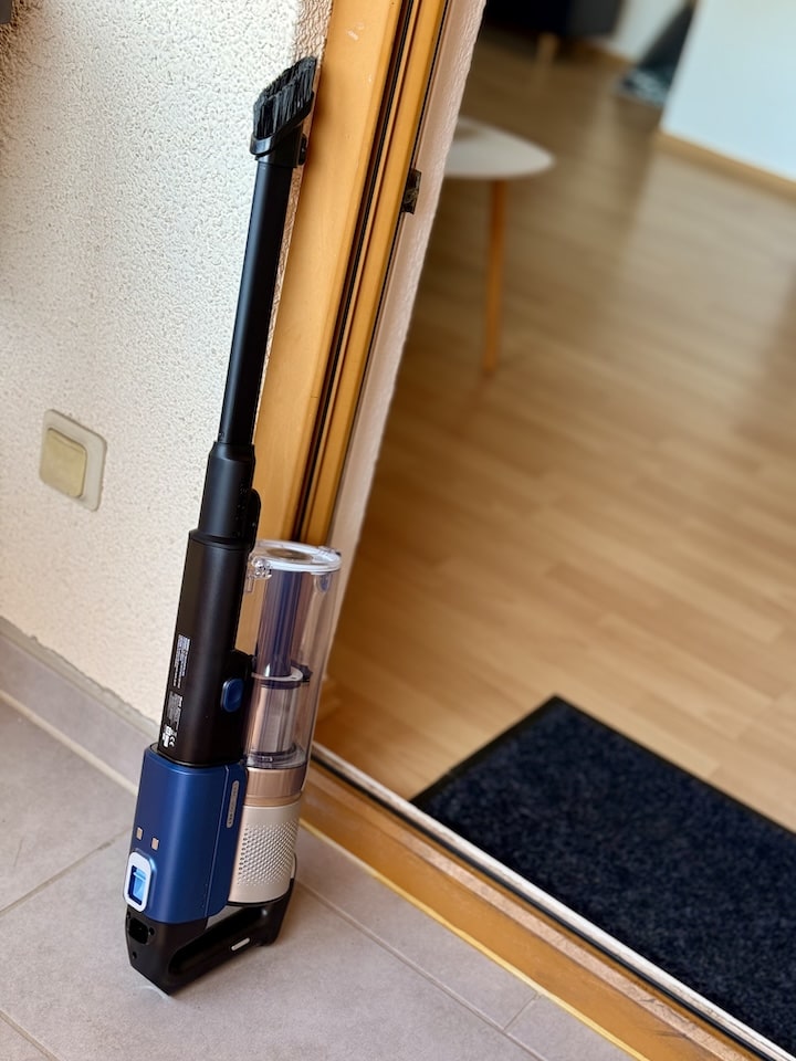 Levoit LVAC-300 im Test: Starke Leistung mit kleinen Schwächen Buerstenaufsatz mit kurzem Rohr