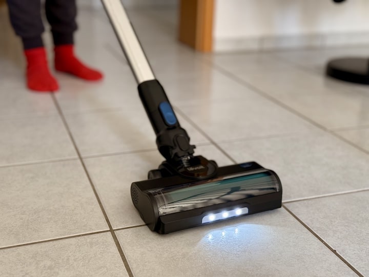 LED Beleuchtung an der Frontbuerste