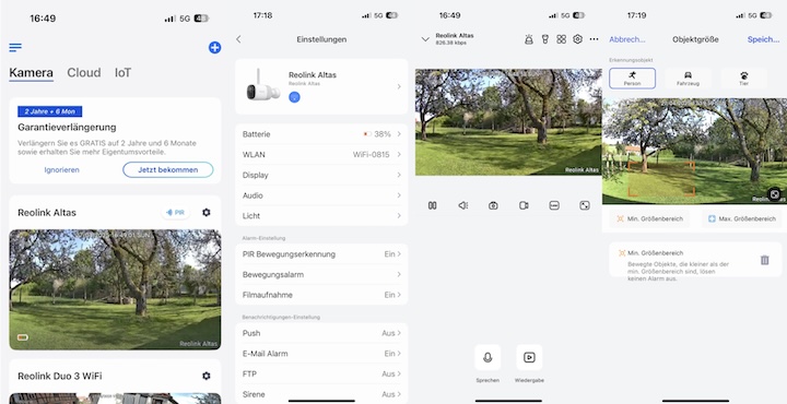 Reolink App Screenshot