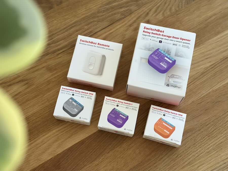 relay switches von switchbot