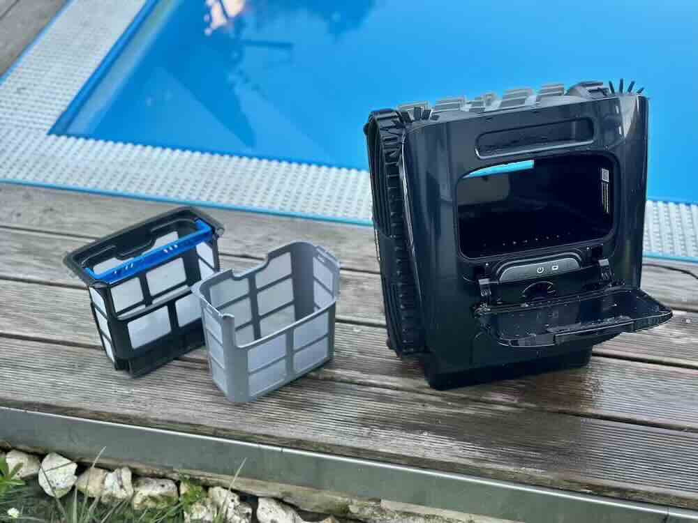 filtersystem herausgenommen aus aquasense 2 ultra