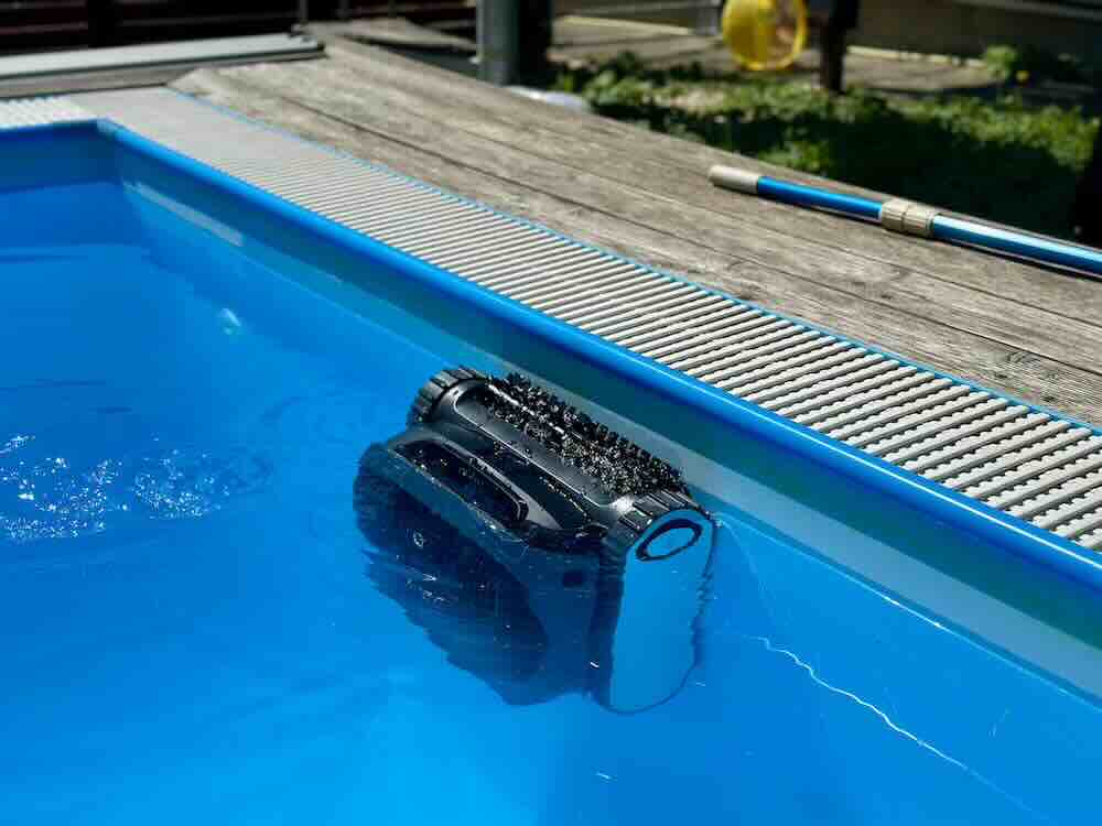 reinigung der wasserlinie