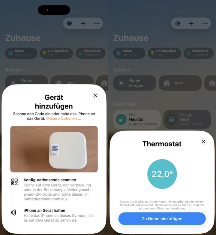 Homekit Meross App Screenshot
