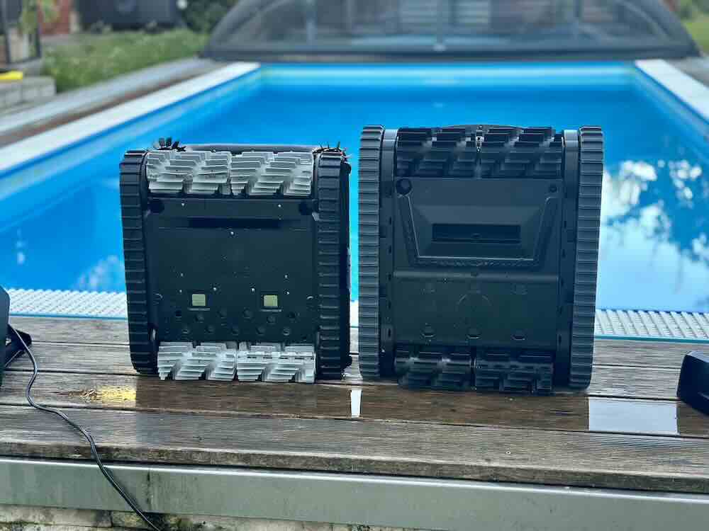 unterseite scuba x1 pro max vs aquasense 2 ultra