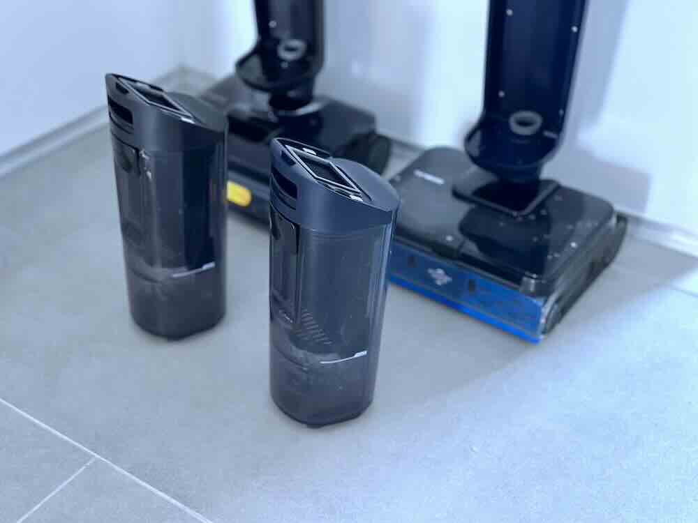 Vergleich: Tineco S7 Max Pro vs. S7 Stretch Steam Plus – Für wen eignet sich welches Modell wirklich? abwassertank ist identisch