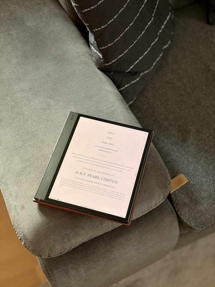 BOOX Note Air5 C im Test: Android E-Ink der Spitzenklasse? ePaper Buch lesen mit BOOX Tablet