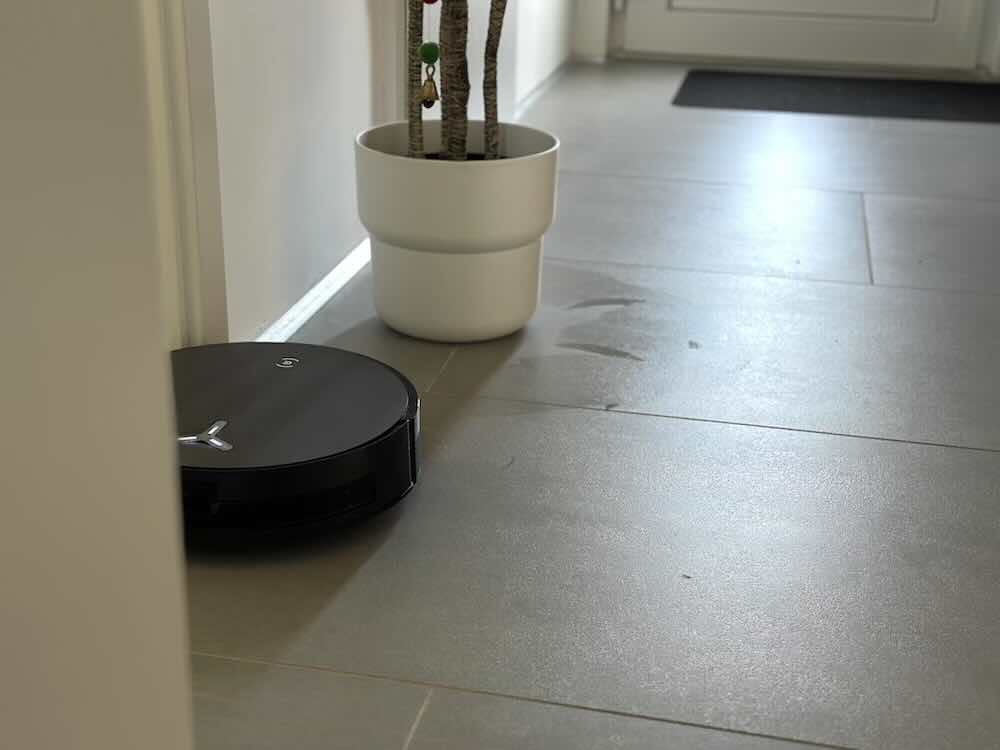 feucht wischen funktioniert in kurven fahrten manchmal nur mit kleinen wasserflecken