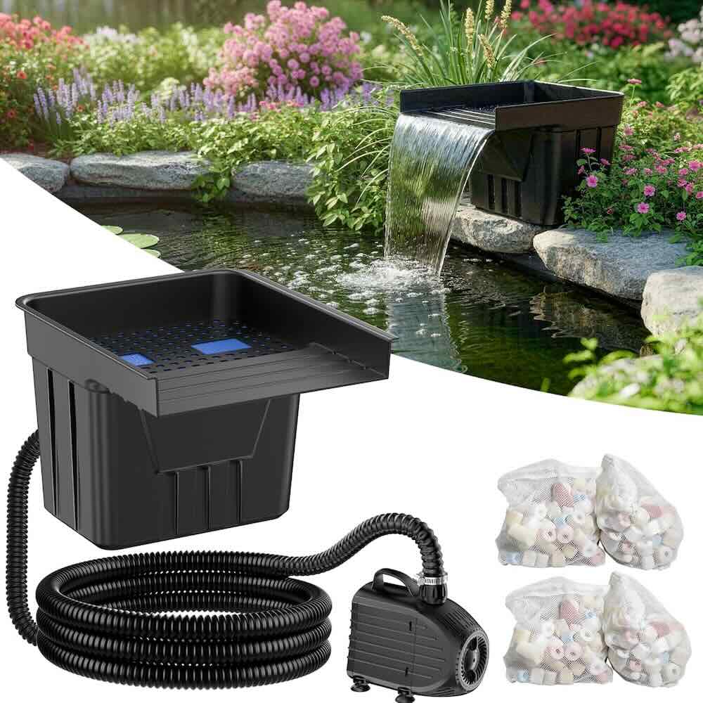 POPOSOAP Wasserfall Teich Set