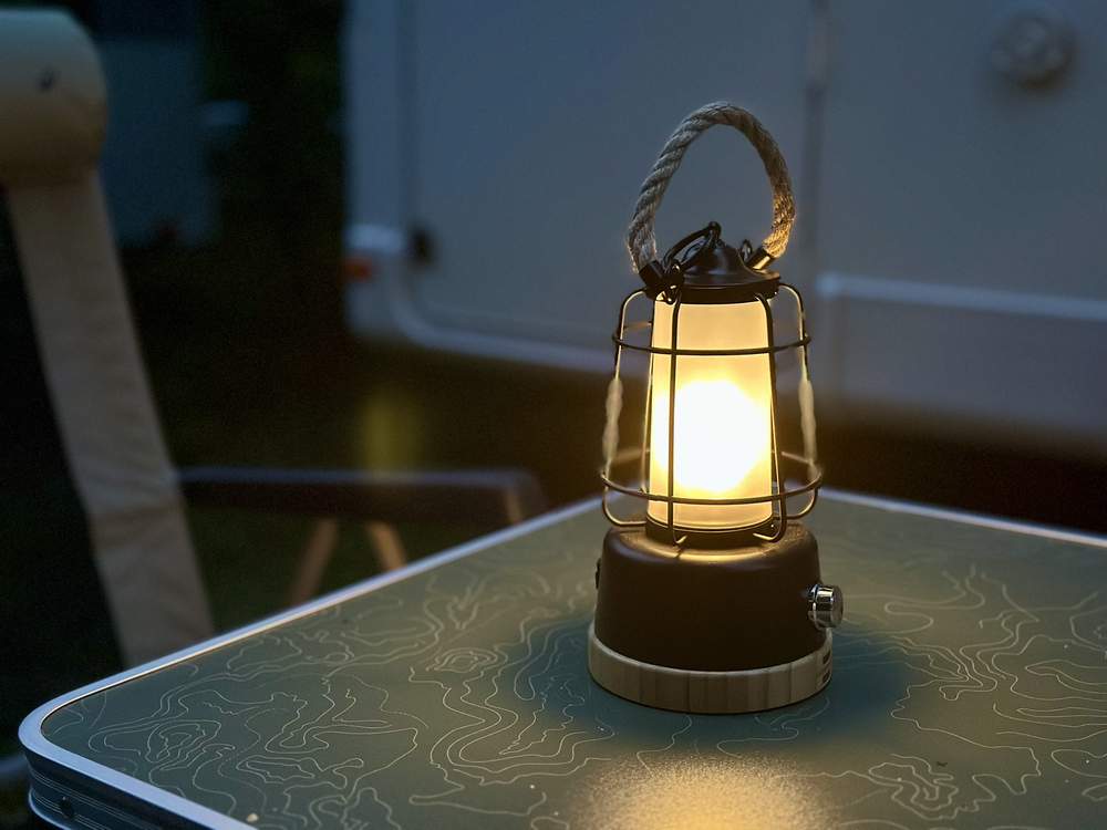 brennenstuhl fl 100 flammenlampe camping abend