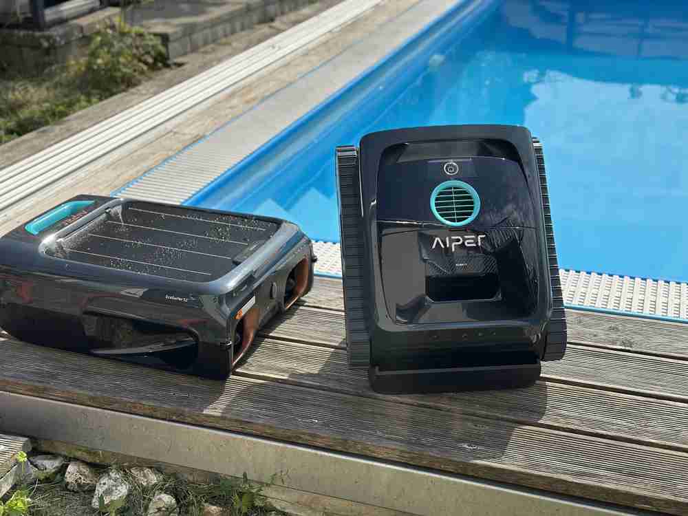 Scuba V3 & EcoSurfer S2 im Praxistest: Aiper's Experts Duo poolroboter skimmer duo set poolrand