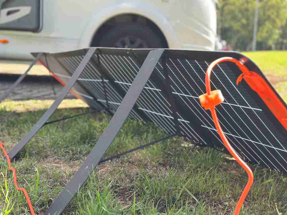 jackery solarpanel aufgebaut anschlusskabel
