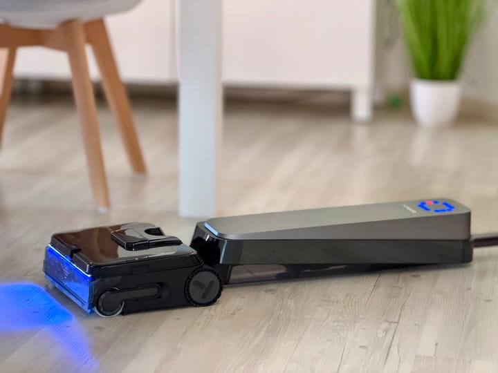 FLOOR ONE S9 Station Scientist Test – Heißwasser & Selbstbefüllung Flache Bauform eines Tineco Nass Trockensaugers